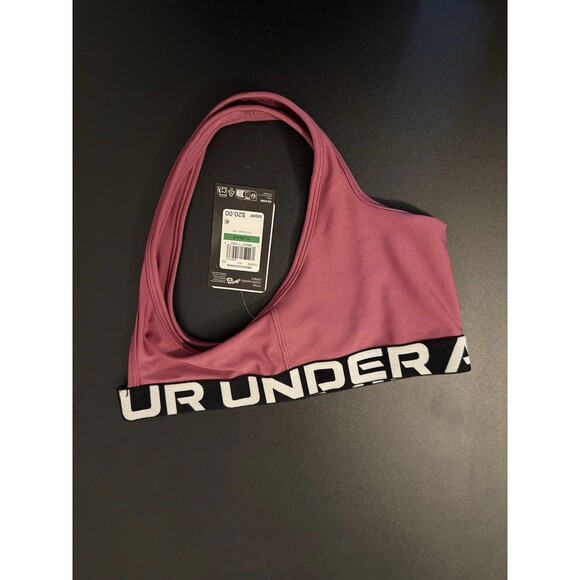 Under Armour Other - Under Armour Girls Youth Large Pink Crossback Sports Bra HeatGear NWT Free Ship